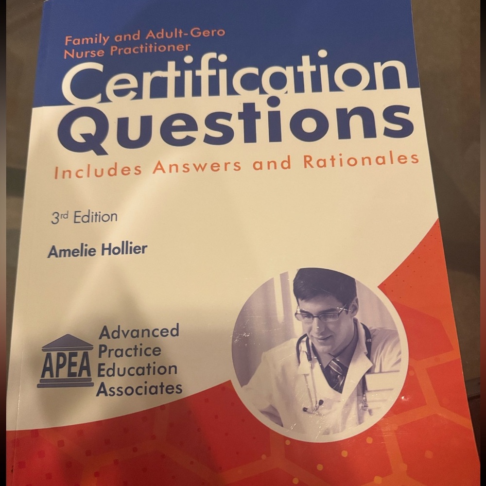 Family and Adult-Gero Nurse Practitioner Certification Questions (3rd Edition)